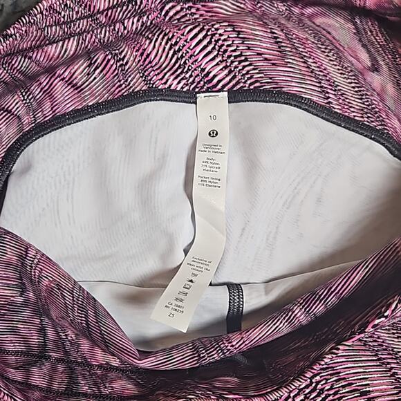 NWT Lululemon Speed HR Tight 28" Leggings in DSPM Sz 10 - Picture 6 of 8